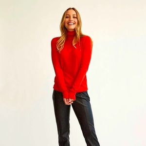 NWT RW&Co. Sustainable Turtleneck sweater Red/Orange XL